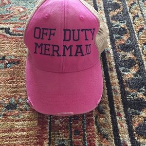 Off Duty Mermaid hat